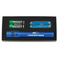 AA LED Flashlight w/ Multi-Function Mini Tool (Blue)